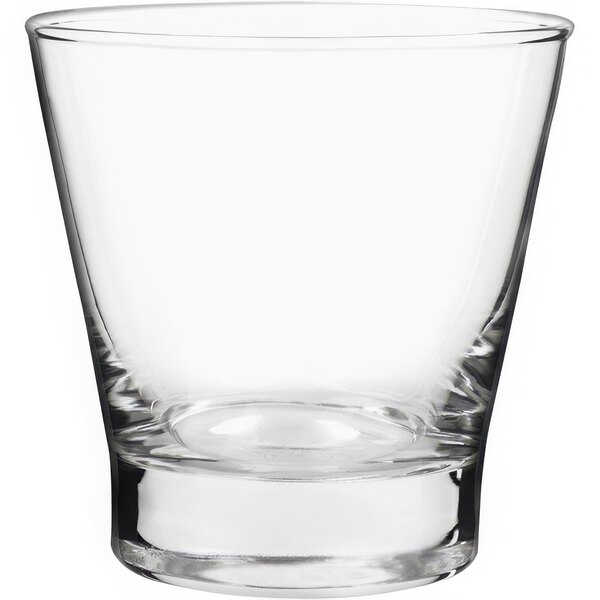 A case of 48 clear Studio Rocks glasses.