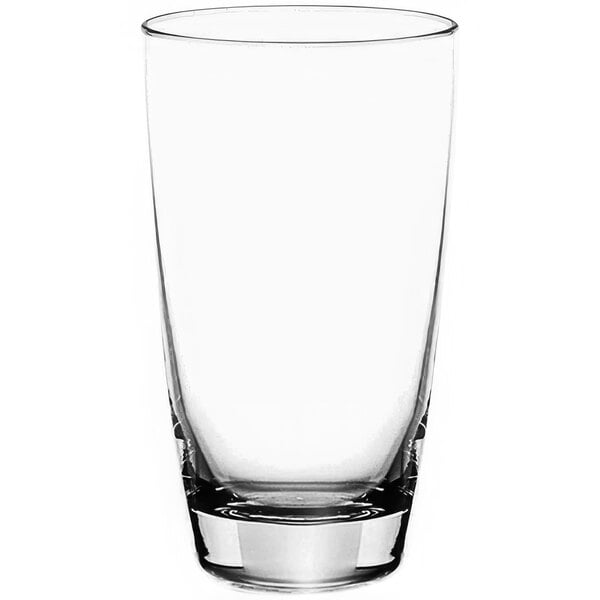 A clear Tiara cooler glass.