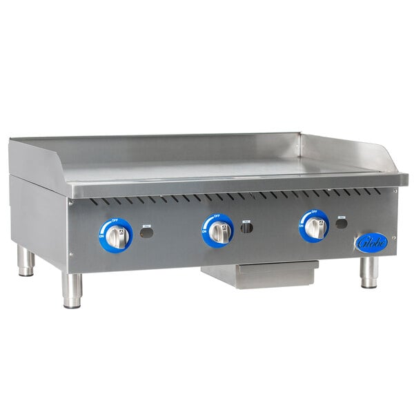 Globe Gg36g 36 Countertop Gas Griddle 90 000 Btu