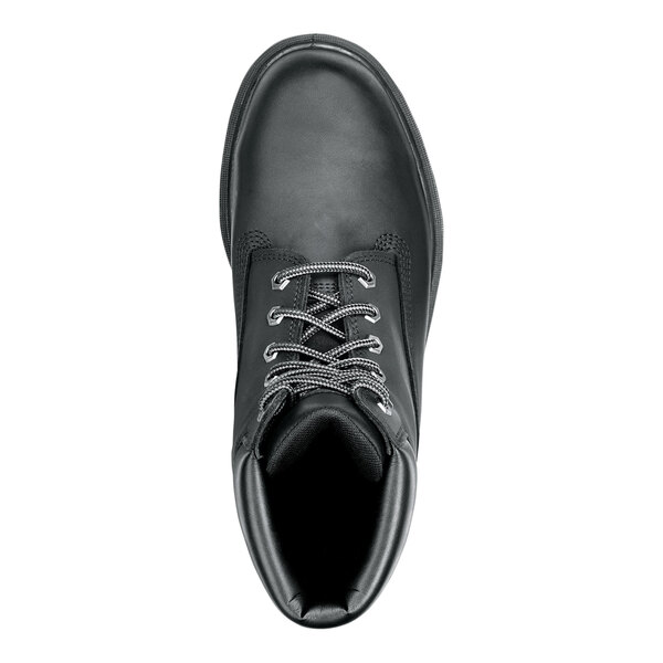 Timberland PRO 6" Direct Attach Men's Size 8.5 Medium Width Black Steel Toe Non-Slip Leather Boot STMA1W52