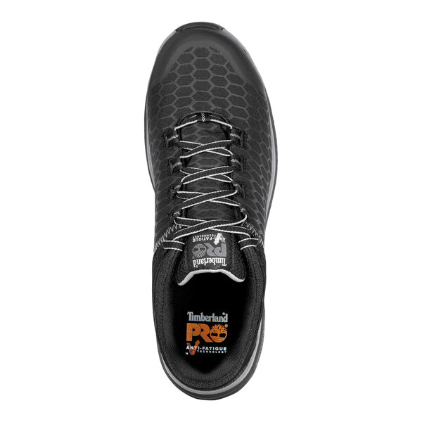 Timberland PRO Powerdrive Men's Size 8.5 Wide Width Black Composite Toe Non-Slip Athletic Shoe STMA1XPD