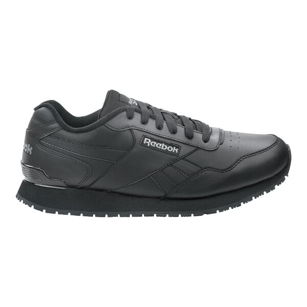 Reebok Work Harman Men's 9 Medium Width Retro Jogger Black Soft Toe Non-Slip Athletic Shoe SRB1953