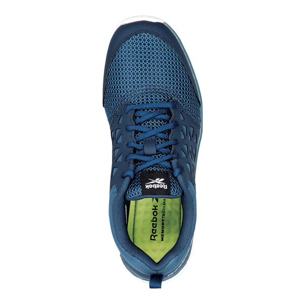 Reebok Work Sublite Men's 11 Medium Width Navy Soft Toe Non-Slip Athletic Shoe SRB3205