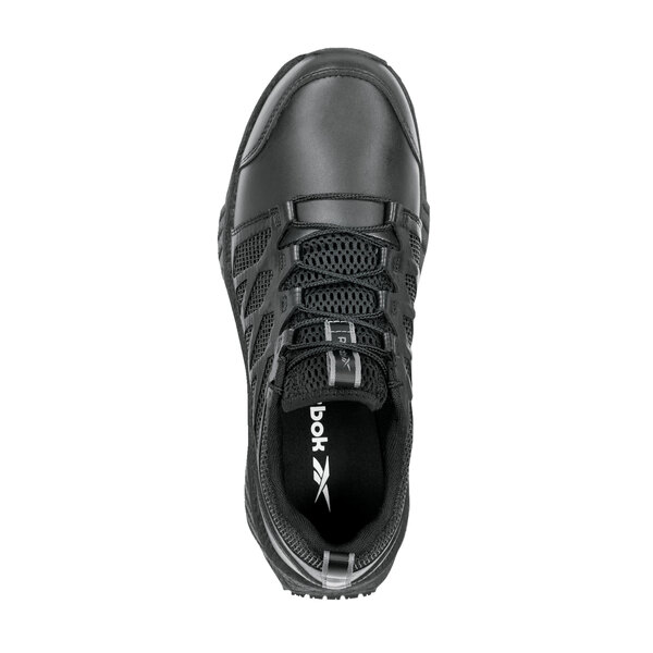 Reebok Work Floatride Energy Tactical Men's 8.5 Wide Width Black Composite Toe Non-Slip Athletic Shoe SRB3211