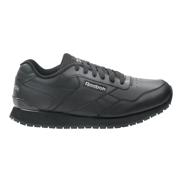 Reebok Work Harman Women's 5 Medium Width Retro Jogger Black Soft Toe Non-Slip Athletic Shoe SRB952