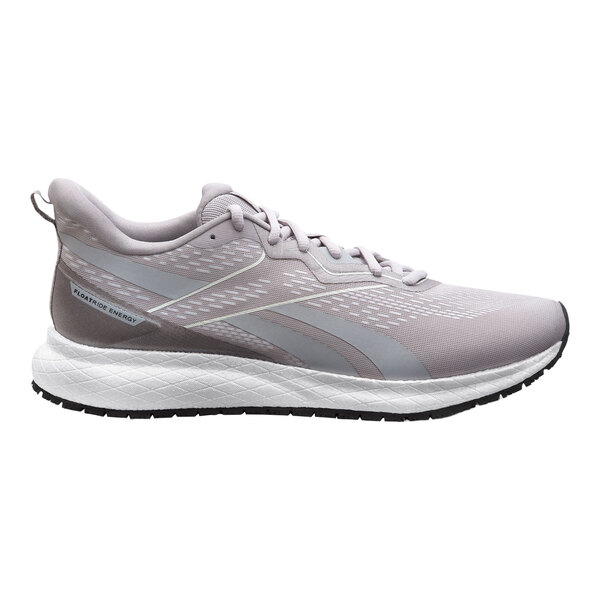 Reebok Work Floatride Energy Men's 10 Wide Width Gray / White Soft Toe Non-Slip Athletic Shoe SRB3313