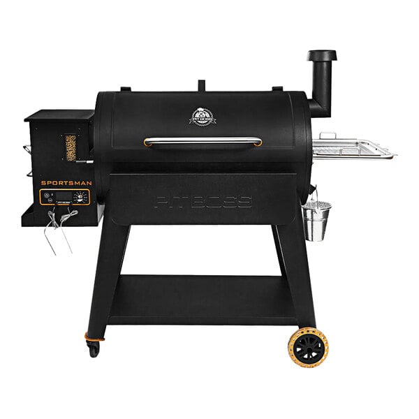 Pit Boss PB1100SPW Sportsman Wood Pellet Grill with WiFi Functionality 30 lb. Hopper