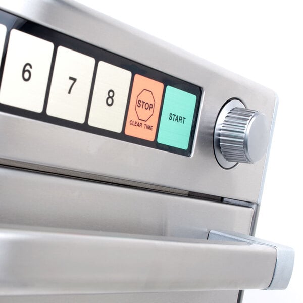 A close-up of the dial on a Panasonic Sonic Steamer.