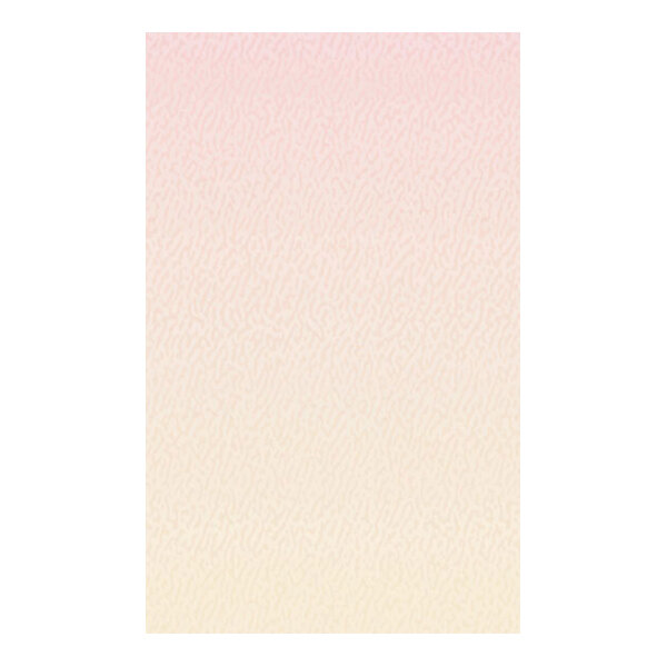 A sheet of paper with a subtle pink and yellow gradient and a faint, wavy textured pattern.