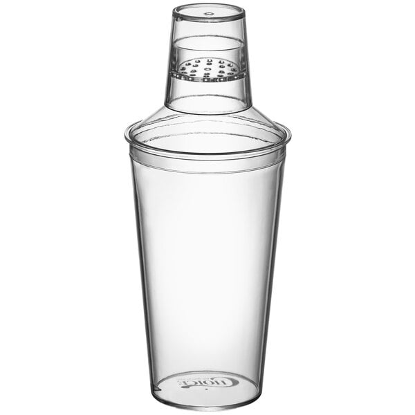 Clear Shaker Bottle w/Black Top