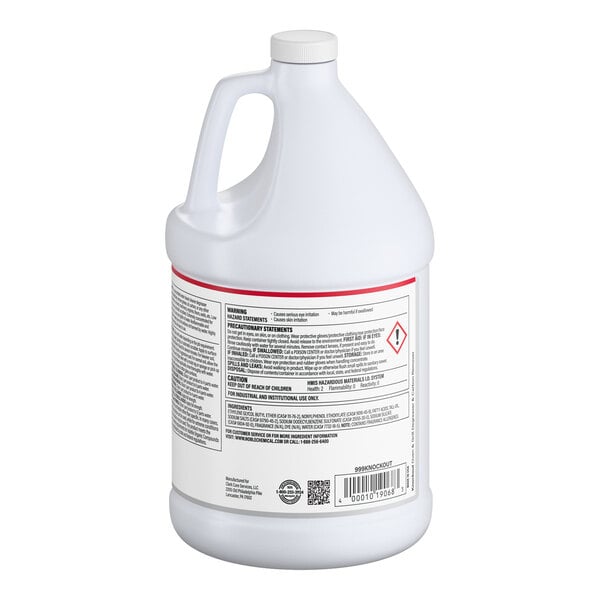 Noble 1 Gallon Knockout Concentrated Liquid Heavy Duty Oven & Grill Degreaser & Carbon Remover