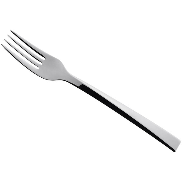 A RAK Porcelain stainless steel dinner fork with a silver handle.