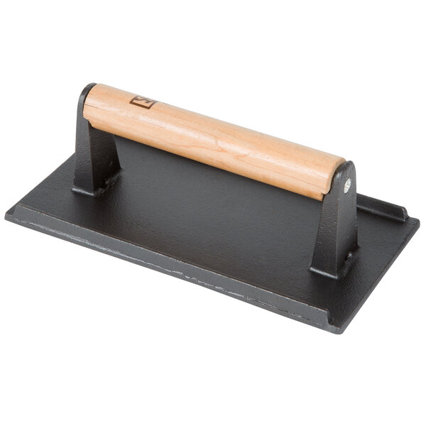 Steak Press 8" x 4" Cast Iron Steak Weight