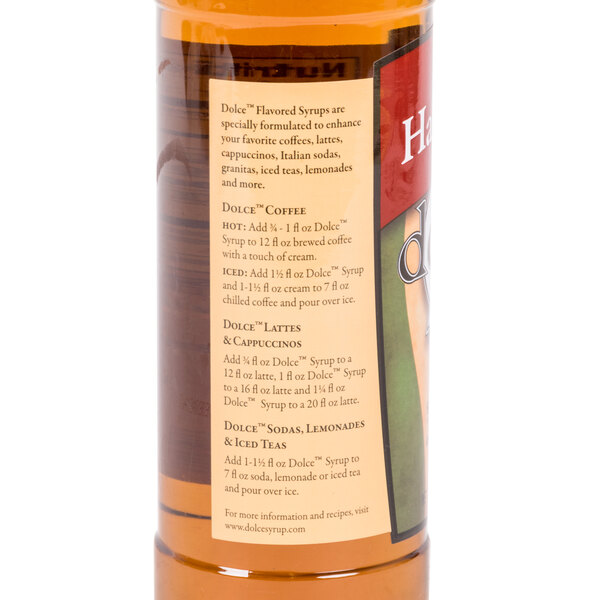 Dolce Hazelnut Coffee Flavoring Syrup