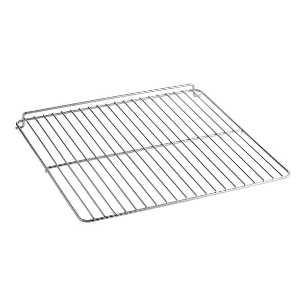 A close-up of a Vulcan metal oven rack.
