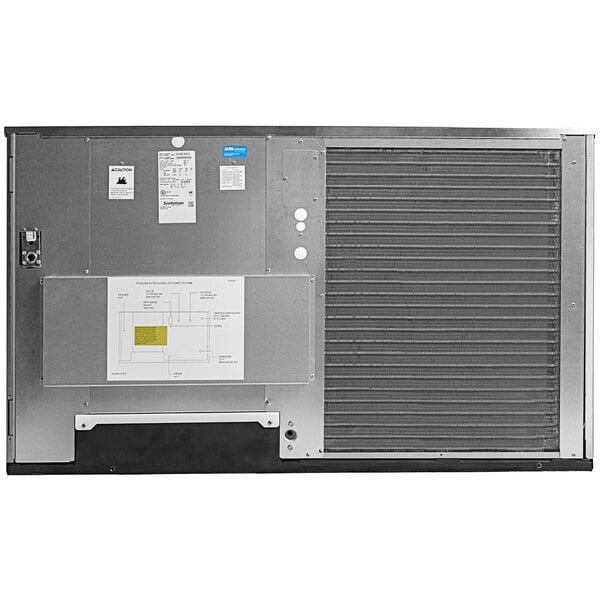 A Scotsman air cooled ice machine on a white background.