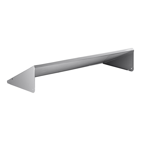 A long rectangular metal lid with a white background.