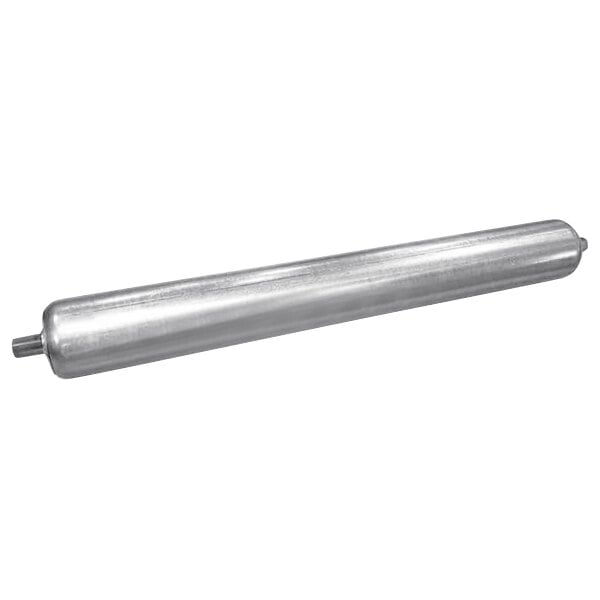 A long cylindrical metal Lavex roller with metal ends.