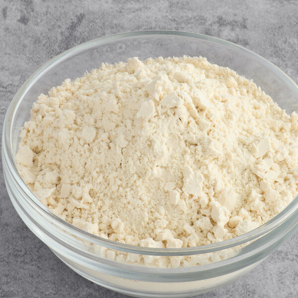 A bowl of Bob's Red Mill Gluten-Free Almond Protein Powder.