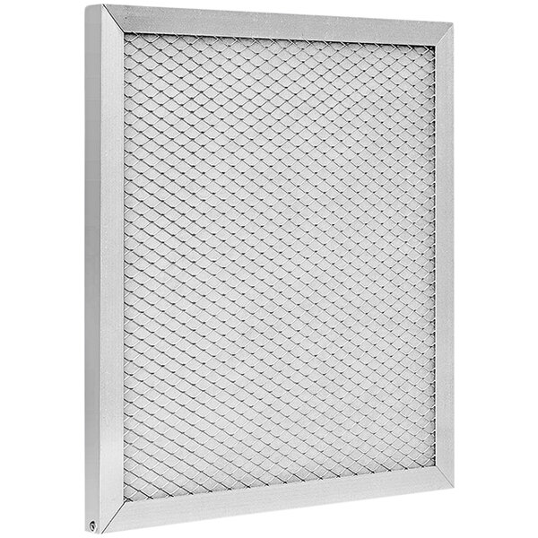 The AlorAir MERV-8 filter is a white metal mesh.