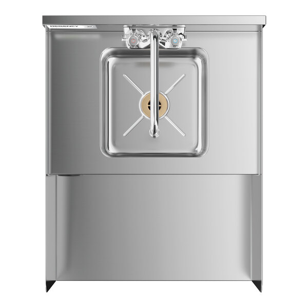 Regency 18" x 23" Stainless Steel Blender Station with Dump Sink and Faucet
