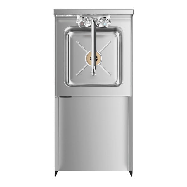 Regency 12" x 26" Stainless Steel Blender Station with Dump Sink and Faucet