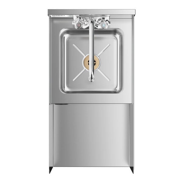 Regency 12" x 23" Stainless Steel Blender Station with Dump Sink and Faucet