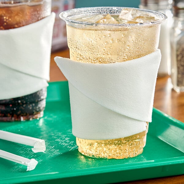 Choice 10-20 oz. Linen-Feel Coffee Cup Sleeve - 500/Case