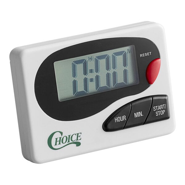 Choice 20 Hour Digital Timer with Clip and Magnet