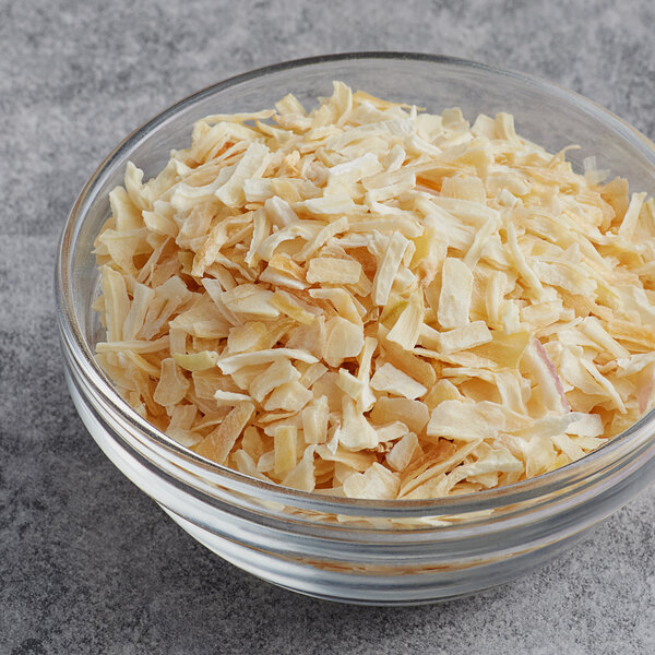 chopped onions in a bowl