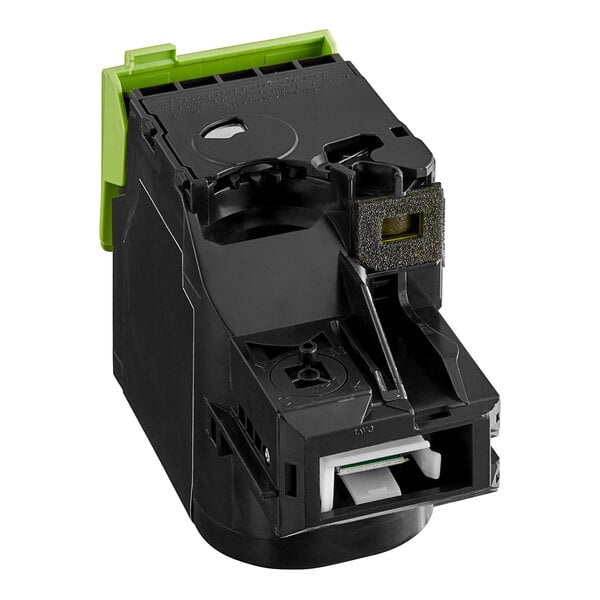 A magenta Point Plus printer toner cartridge with green accents.