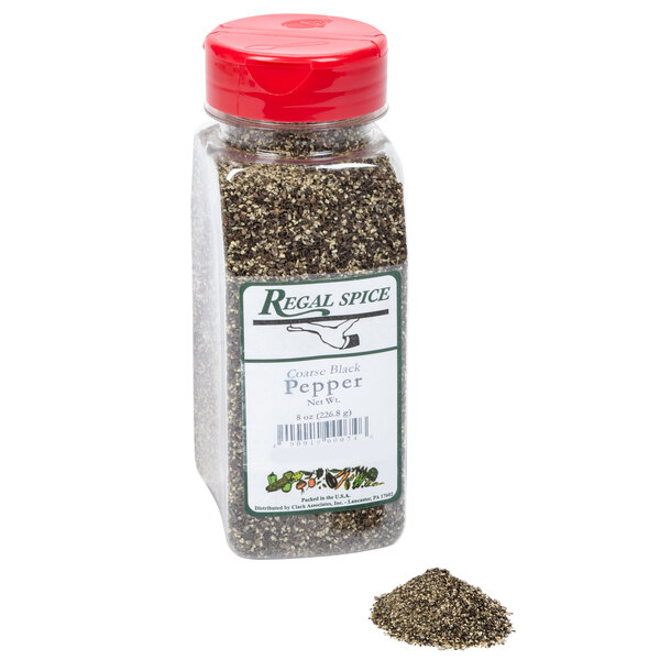 Regal Coarse Black Pepper 8 oz.