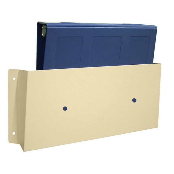 An Omnimed beige aluminum wall file.