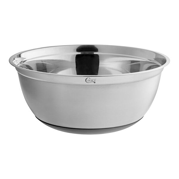 Choice 30 Qt. Standard Stainless Steel Mixing Bowl