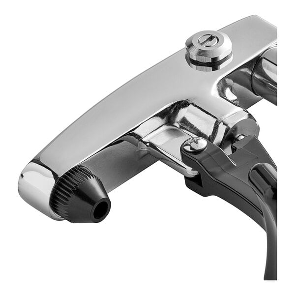 A chrome plated Regency countertop glass filler.