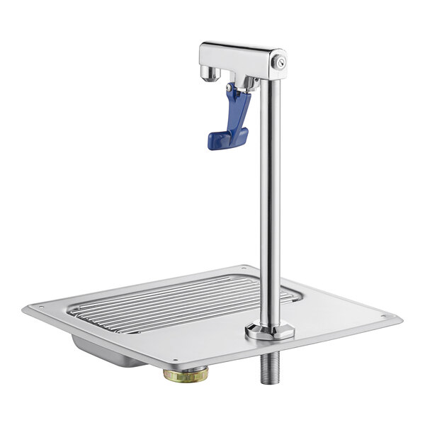 A Waterloo Glass Filler Station with a silver metal water spout.