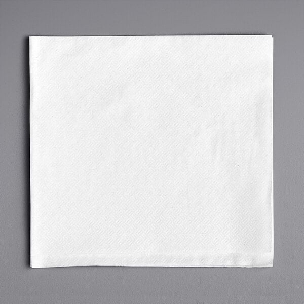 White Cloth Napkins (12/Pack) - WebstaurantStore