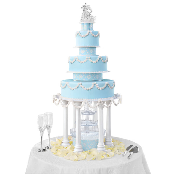 Wilton 3032130 13 3/4" Roman Cake Pillars 2/Pack