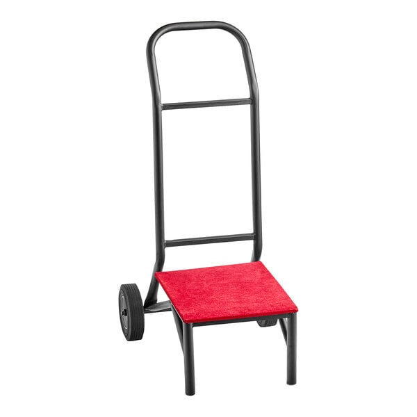 Lavex DYSC 10 Two Wheel Stacking Chair Dolly 10 Chair Capacity