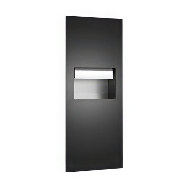 A white rectangular object with a black border and a black rectangular window.