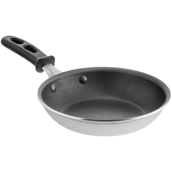 Vollrath (67607) Aluminum Wear Ever Non Stick 7 Fry Pan with SteelCoat X3 & Silicone Trivent Handle