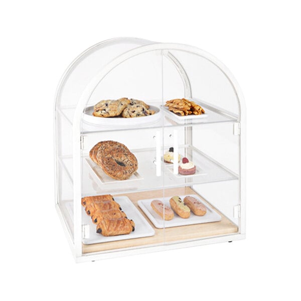 Choice White Bakery Display / Tray: WebstaurantStore