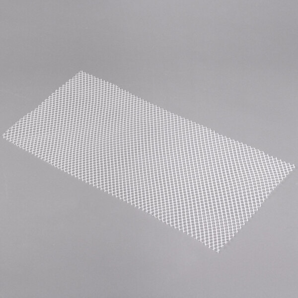 Clear Plastic Shelf Liner 2' Clear Plastic Mesh Bar Mat / Shelf Liner