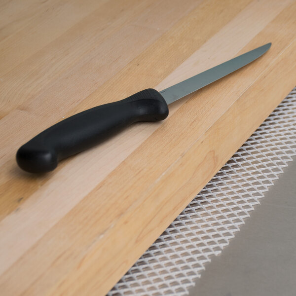 Clear Plastic Shelf Liner 2' Clear Plastic Mesh Bar Mat / Shelf Liner