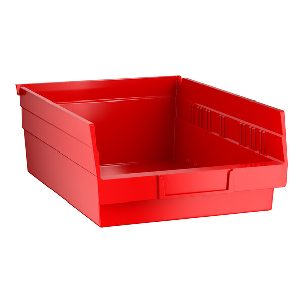 Regency Red Shelf Bin, 11 5/8" x 8 3/8" x 4"