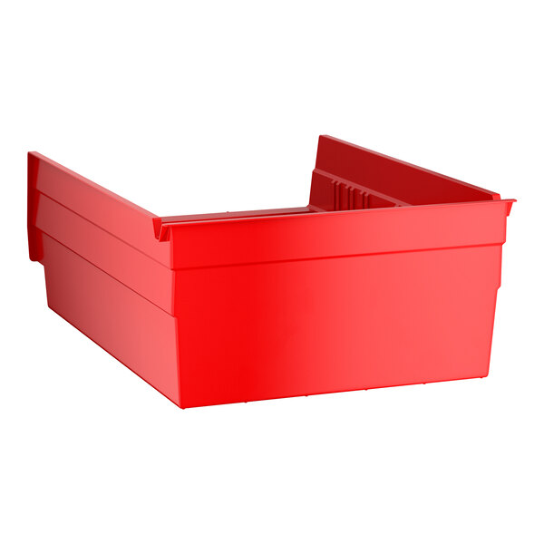 Regency Red Shelf Bin, 11 5/8" x 8 3/8" x 4"