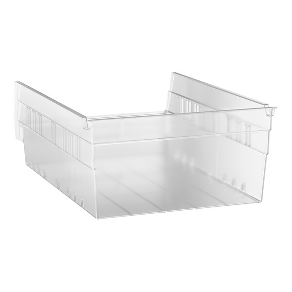 Regency Clear Shelf Bin, 11 5/8" x 8 3/8" x 4"