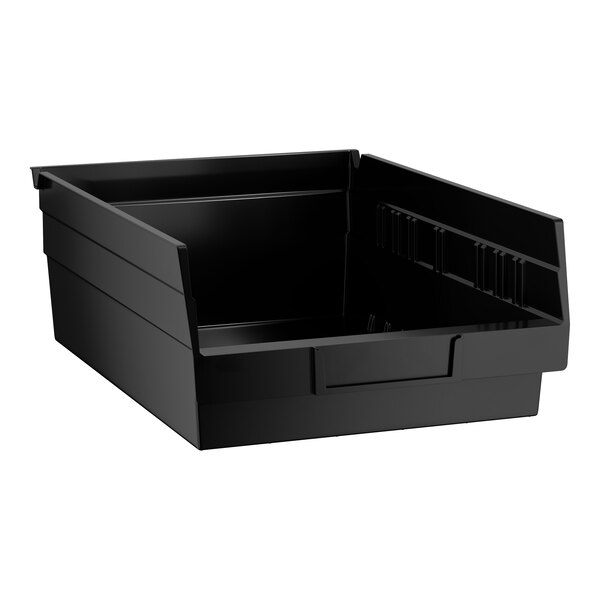 Regency Black Shelf Bin, 11 5/8" x 8 3/8" x 4"