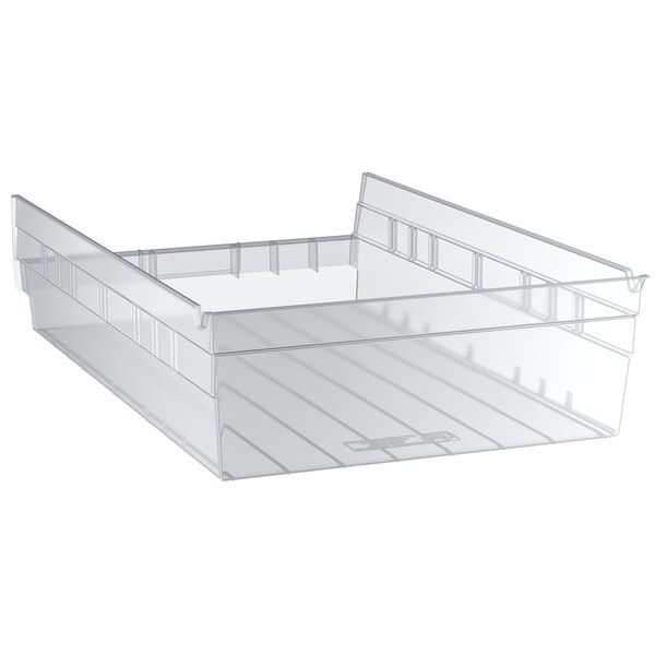 A Regency clear plastic container with a lid.