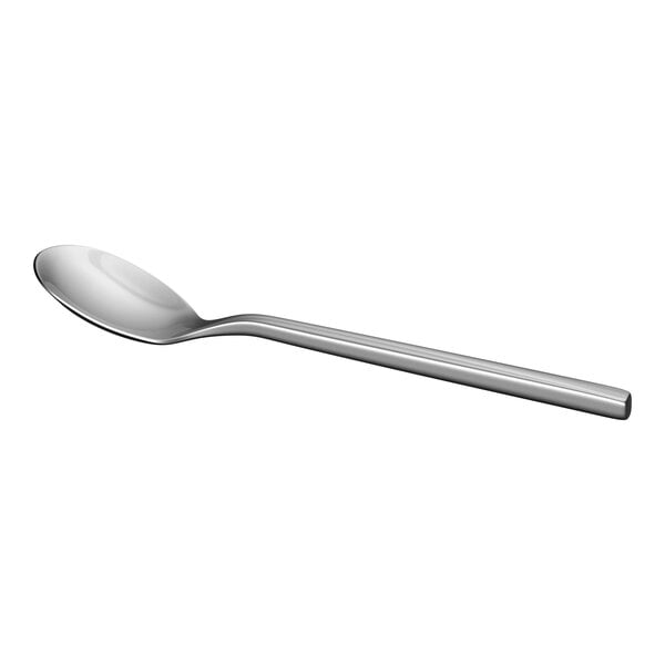 Acopa Phoenix Satin 6 1/4" 18/0 Stainless Steel Forged Bouillon Spoon - 12/Case